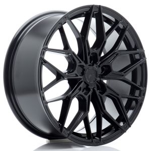 JR-Wheels JR46 Velgen 18 Inch 8.5J ET20-51 Custom PCD Flow Form Gloss Black