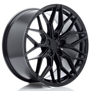 JR-Wheels JR46 Velgen 19 Inch 10J ET15-51 Custom PCD Flow Form Gloss Black