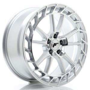 JR-Wheels JR45 Velgen 19 Inch 8.5J ET45 5x112 Flow Form Silver Machined Face