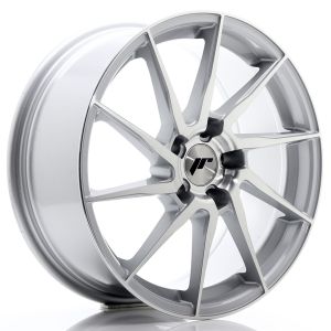 JR-Wheels JR36 TWEEDE KANS Velgen 18 Inch 8J ET45 5x112 Silver Brushed